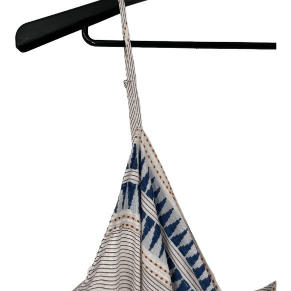 Veronica Beard dress Abilene tie detail cotton blend cover up X-Large XL - Picture 3 of 11